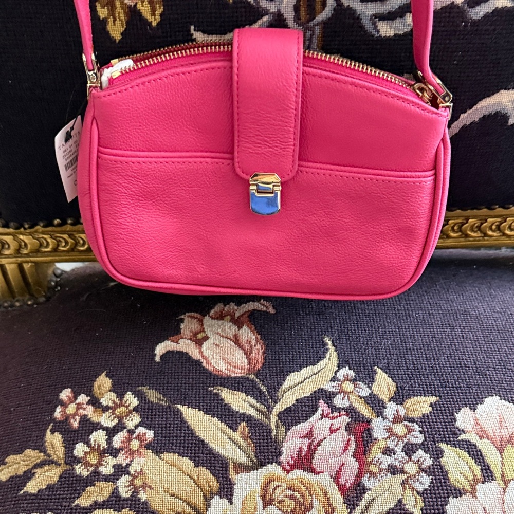 Talbots Vibrant Pink Crossbody Bag